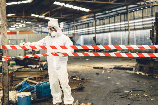 Professional Biohazard technician working in New Jersey, NJ